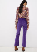 pantalon LIU JO Pantalon évasé en velours