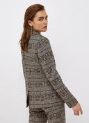 Blazer LIU JO SA jacquard en pied-de-poule