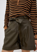 short LIU JO en tissu enduit