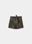 short LIU JO en tissu enduit