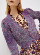 Cardigan  LIU JO avec bouton orné de pierres