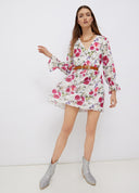 robe Liu Jo courte à fleurs