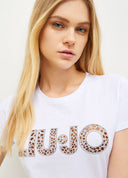 t-shirt Liu Jo en coton avec logo