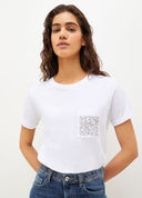 t-shirt Liu Jo en coton avec strass