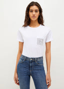 t-shirt Liu Jo en coton avec strass