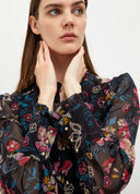 robe Liu Jo à fleurs en georgette