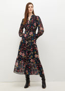 robe Liu Jo à fleurs en georgette