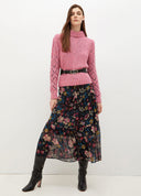 robe Liu Jo à fleurs en georgette