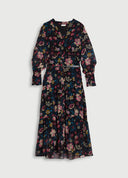robe Liu Jo à fleurs en georgette