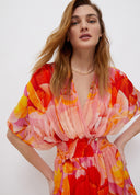 robe Liu Jo courte en mousseline de soie