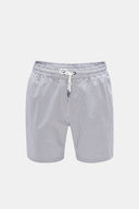 maillot a trip in a bag 'SEERSUCKER SWIM' GREY-BLUE/WHITE STRIPED