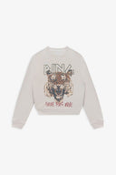 sweat Anine Bing TIGER SWEATSHIRT Stone