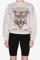 sweat Anine Bing TIGER SWEATSHIRT Stone