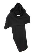 echarpe AME Emmeline Wool with Hoodie | Black