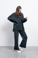 pantalon AME Casta Petrol