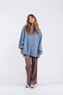 sweat AME Ulla oversize, Infinity Blue