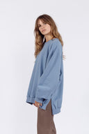sweat AME Ulla oversize, Infinity Blue