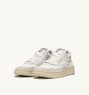 sneakers Autry MID MAN OPEN ALL WHITE