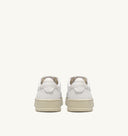 BASKET AUTRY MEDALIST LOW CUIR BLANC