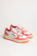 BASKET AUTRY MEDALIST CUIR BLANC ET LOBSTER