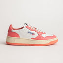 BASKET AUTRY MEDALIST CUIR BLANC ET LOBSTER