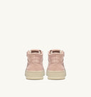 BASKET AUTRY MEDALIST MID CUIR ROSE
