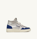 sneakers Autry MID WOMAN SILVER BLUE