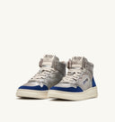 sneakers Autry MID WOMAN SILVER BLUE