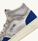 sneakers Autry MID WOMAN SILVER BLUE