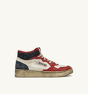 BASKET AUTRY MID USED BLANC ROUGE BLEU