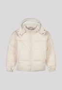 JOEY CORDUROY PUFFER JACKET - CREAM Arte