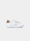 sneakers PHILIPPE MODEL TEMPLE - BLANC BEIGE