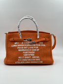 Sac en jute Luna Sarah Orange