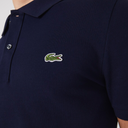 Polo Lacoste slim fit en petit piqué uni