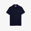 Polo Lacoste slim fit en petit piqué uni