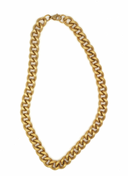 Collier Harpie GIA // le collier chaîne martelée