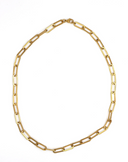 ELIOS // Le Collier Chaîne rectangulaire court