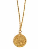 NINA // Le Collier Petit Ecu d'Or