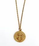 NINA // Le Collier Petit Ecu d'Or