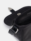 Petit sac GOLDEN GOOSE Rodeo Bag noir en cuir