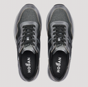 sneakers HOGAN Midi H222 Noir, Argenté
