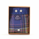 boxer Mc Alson Tartan bleu nuit