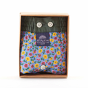boxer Mc Alson Petites fleurs bleu