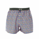 boxer Mc Alson Petites fleurs bleu