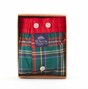 boxer Mc Alson Tartan vert & rouge