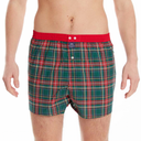boxer Mc Alson Tartan vert & rouge