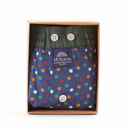 boxer Mc Alson Confettis bleu marine