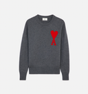Pull AMI Oversize Col Rond Ami De Coeur
