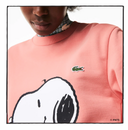 sweat LACOSTE unisexe Lacoste x Peanuts à col rond en coton biologique