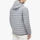 STONE ISLAND LIGHTWEIGHT PUFFER JACKET LIGHT GREY 751542725-V0061